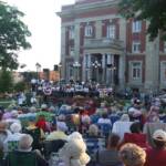 A large crowd was entertained by MCB's final concert of the season
