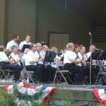 The clarinet section was featured during "The Clarinet Polka".