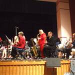 Tammy Menk was a saxophone soloist on "Christmas from the 50's" along with Rita Ferrere on trumpet.