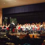 "Jingle Bells" rounded out the first half of the concert.