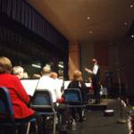 The second half of the concert began with "Sleigh Ride", conducted by  Assistant Director, Doug Butchy, 