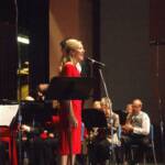 Vocal soloist, Samantha Mastrian Leali, presented "Irving Berlin's Christmas".