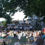 Great weather and great music were enjoyed by the large crowd.