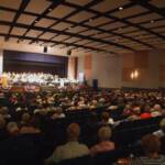 A large crowd was on hand for the first MCB concert of the season.