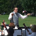 Mr. Doug Butchy, Assistant Director of the Mercer Community Band.