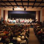 A large crowd was on hand for the great music.