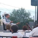 Mr. Doug Butchy, Assistant Director, led the band through "The Waltzing Cat".