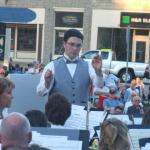Mr. Stumpff, a music education major at Westminster College, is an eight year member of the band.
